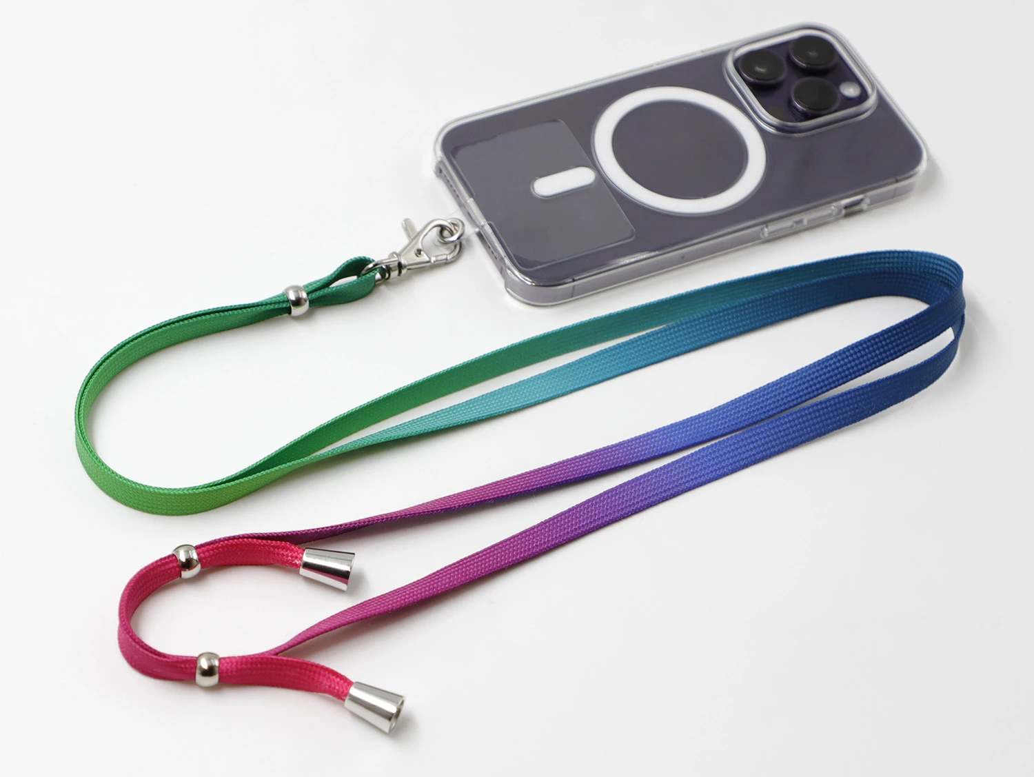 Tour de cou réglable pour smartphone